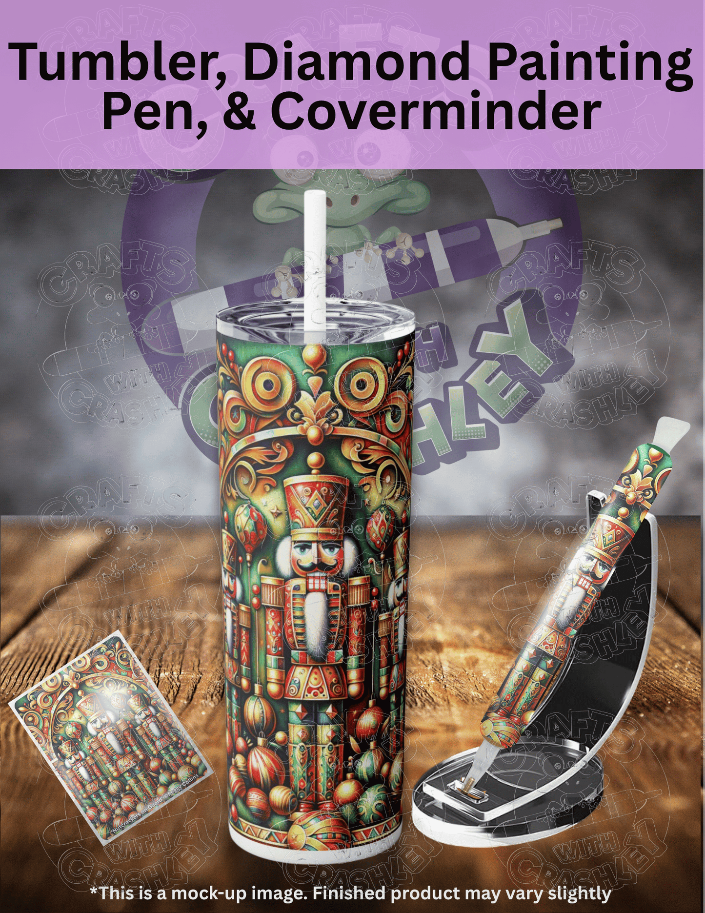 "Nutcrackers on Guard" by ©Peggy Collins Premium Accessories for Diamond Painting