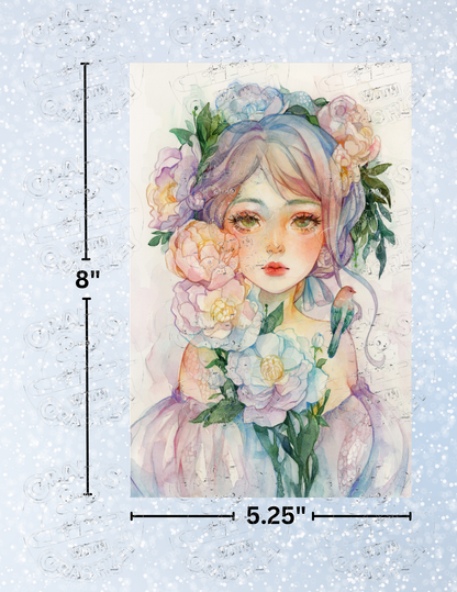 "Love, Tesse" by ©Margaret Morales Premium Decorative Release Papers for Diamond Painting