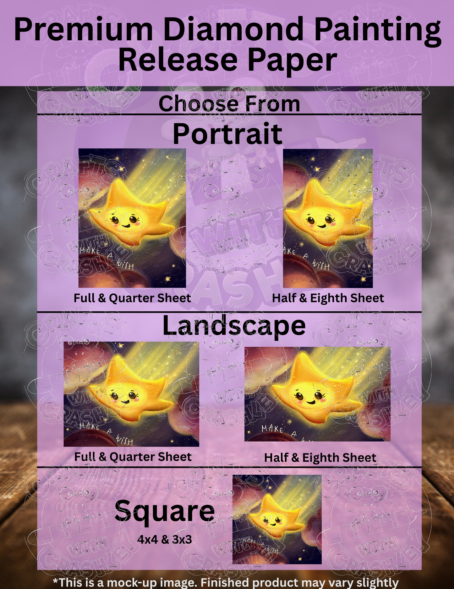 "Make a Wish" by ©Karii Creates Premium Accessories for Diamond Painting