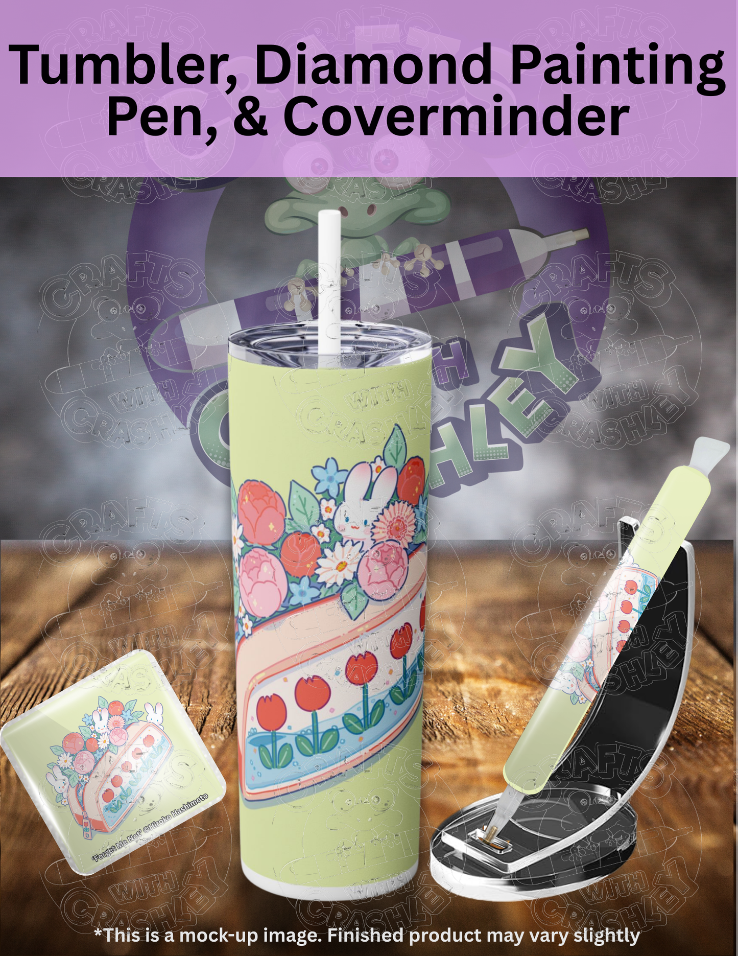 "Forget Me Not" by ©Hiroko Hashimoto Premium Accessories for Diamond Painting