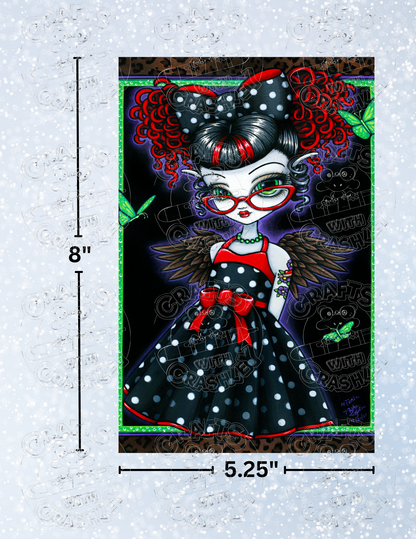 "Minikin Toni" by ©Myka Jelina Premium Decorative Release Papers for Diamond Painting