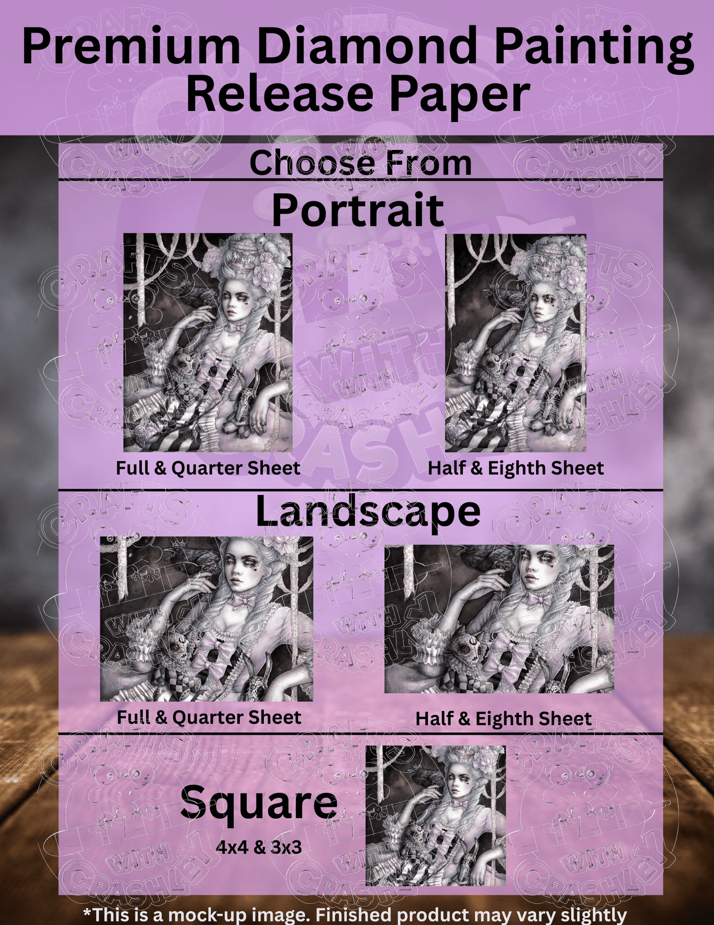 "Rococo Dream" by ©Enys Guerrero Premium Accessories for Diamond Painting