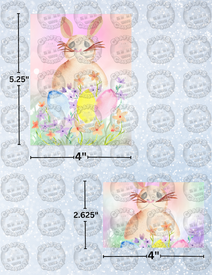 "Easter Bunny Surprise" By Crafting Journey Decorative Diamond Painting Release Papers