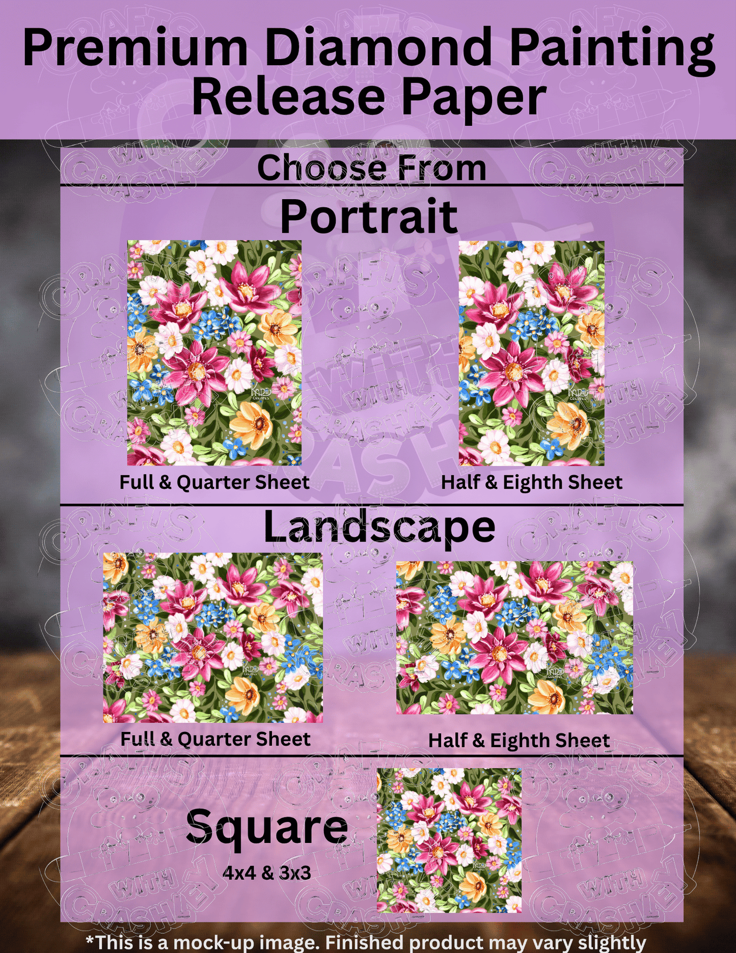 "In the Meadow" by ©Karii Creates Premium Accessories for Diamond Painting