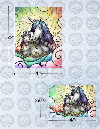 "Magical Mama" by ©Mandie Manzano Decorative Diamond Painting Release Papers