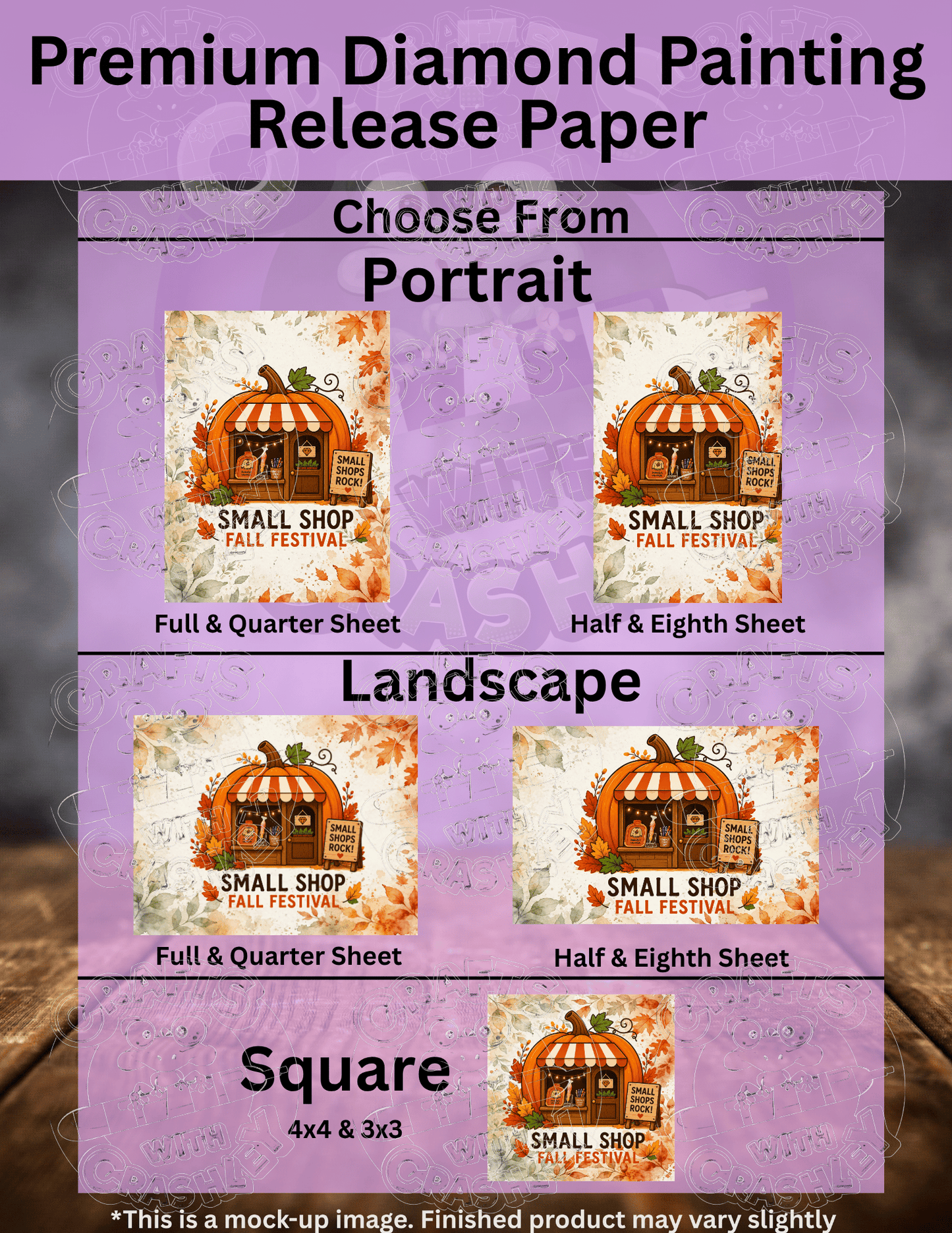 "Small Shop Fall Festival 2026" Premium Accessories for Diamond Painting