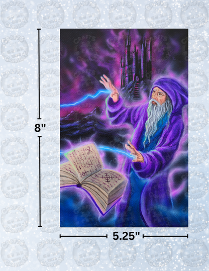 "Spellcaster" by Becca Tindol Decorative Diamond Painting Release Papers