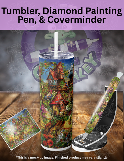 "Forest Condominium" by ©Ciro Marchetti Premium Accessories for Diamond Painting