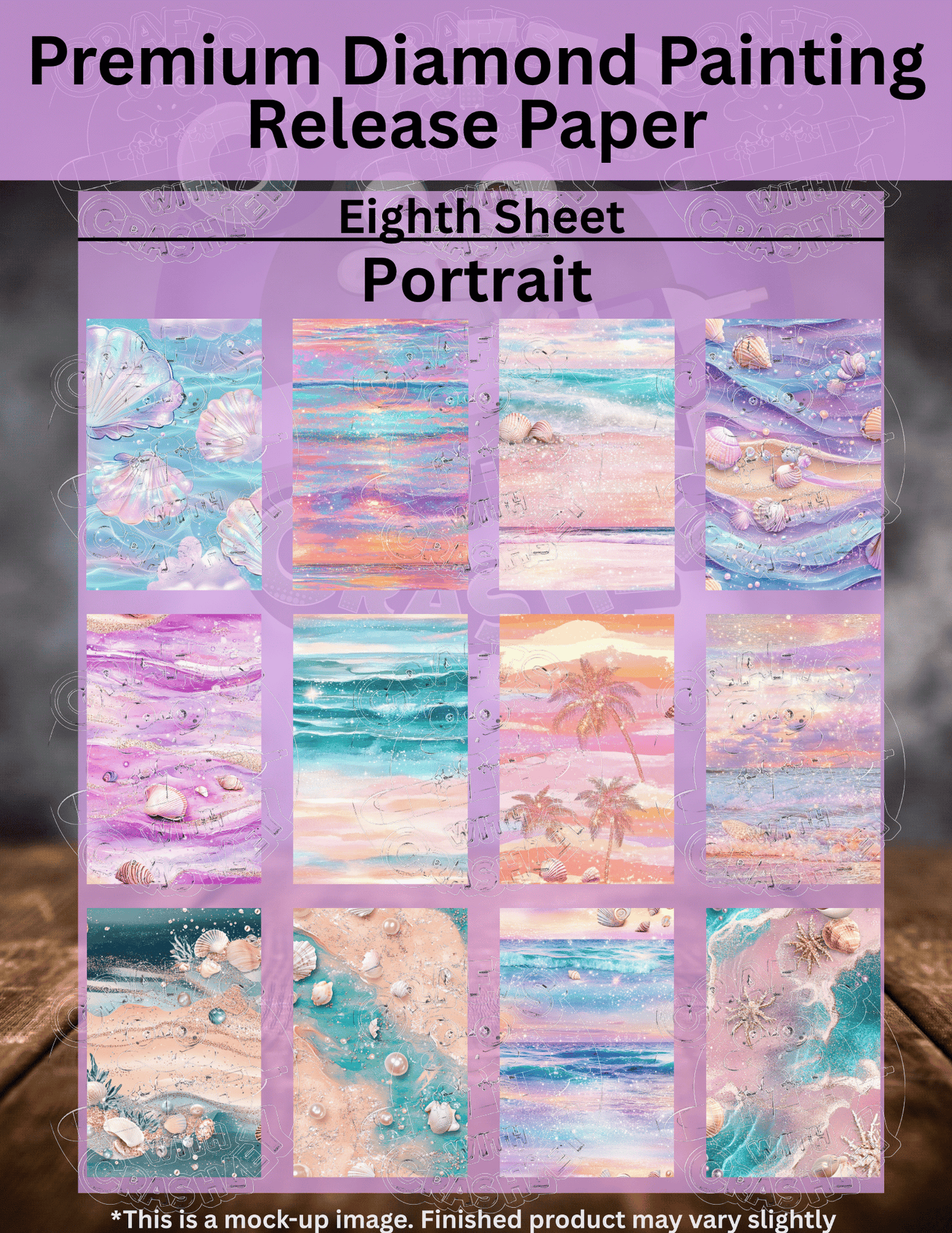 Tropical Fantasy Combo Pack Premium Release Paper for Diamond Painting