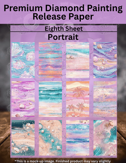 Tropical Fantasy Combo Pack Premium Release Paper for Diamond Painting