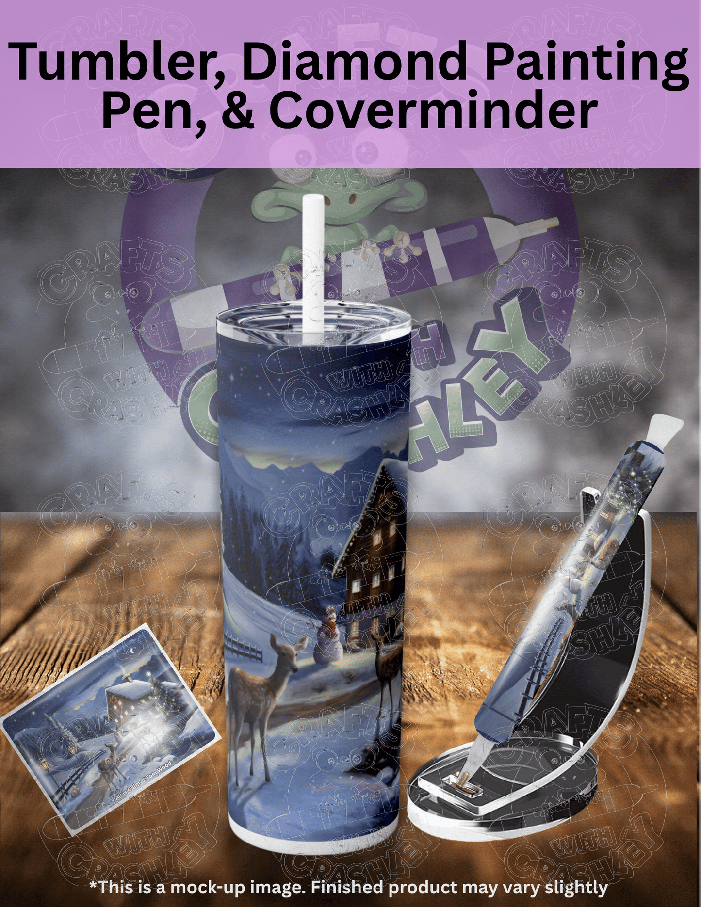 "All is Calm" by ©Tom Wood Premium Accessories for Diamond Painting