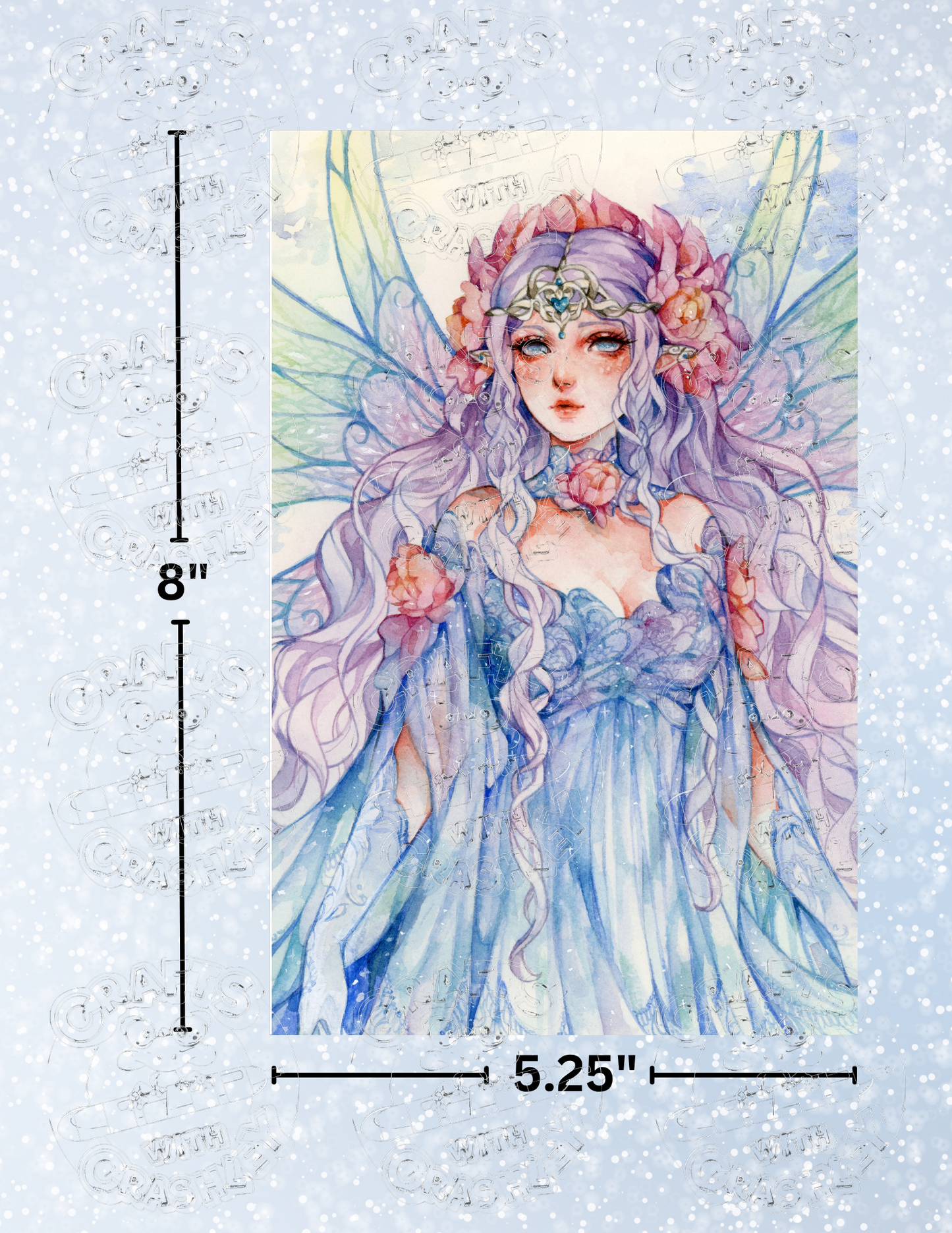 "Ainefel" by ©Margaret Morales Premium Decorative Release Papers for Diamond Painting