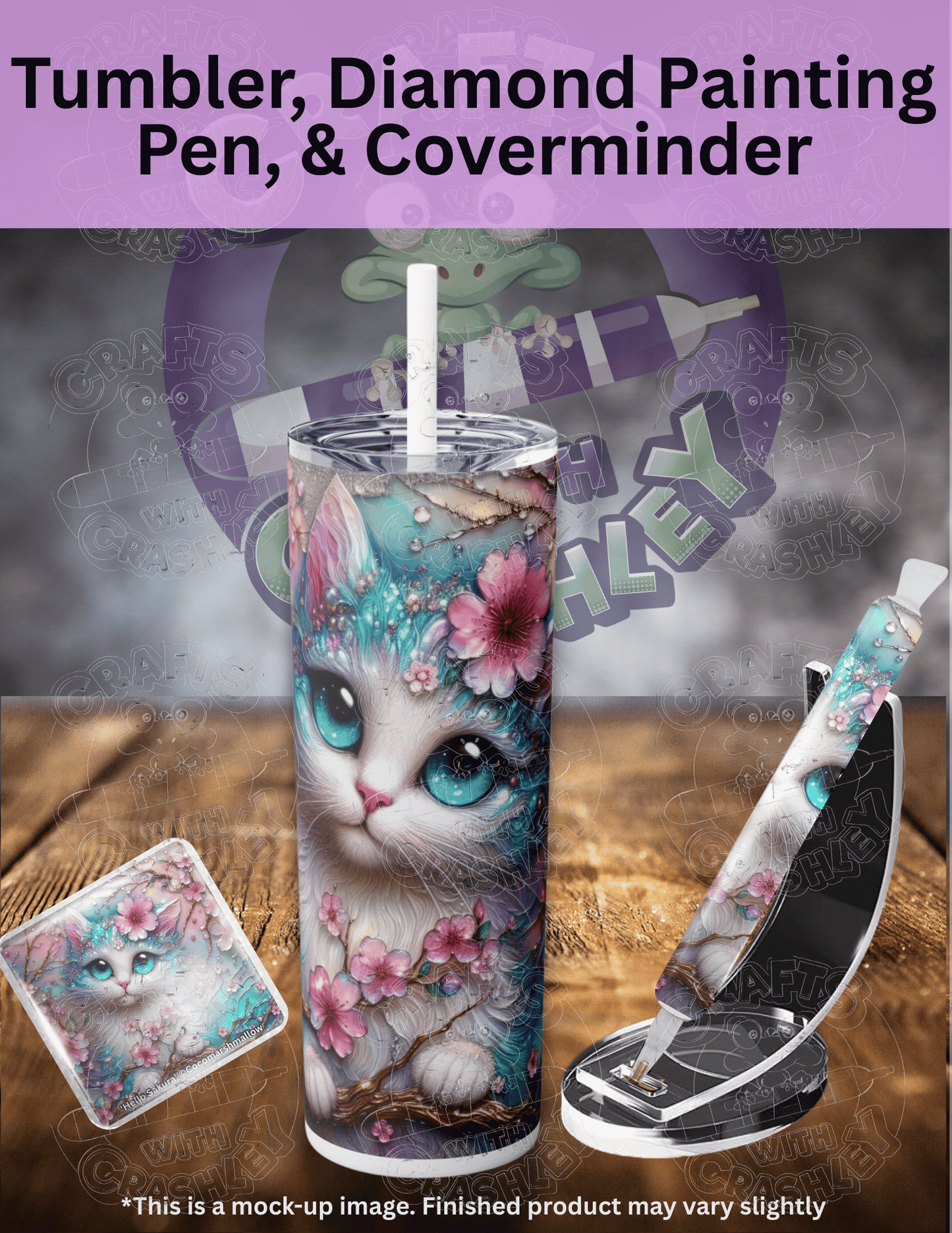 "Hello Sakura" by ©Cocomarshmallow Premium Accessories for Diamond Painting