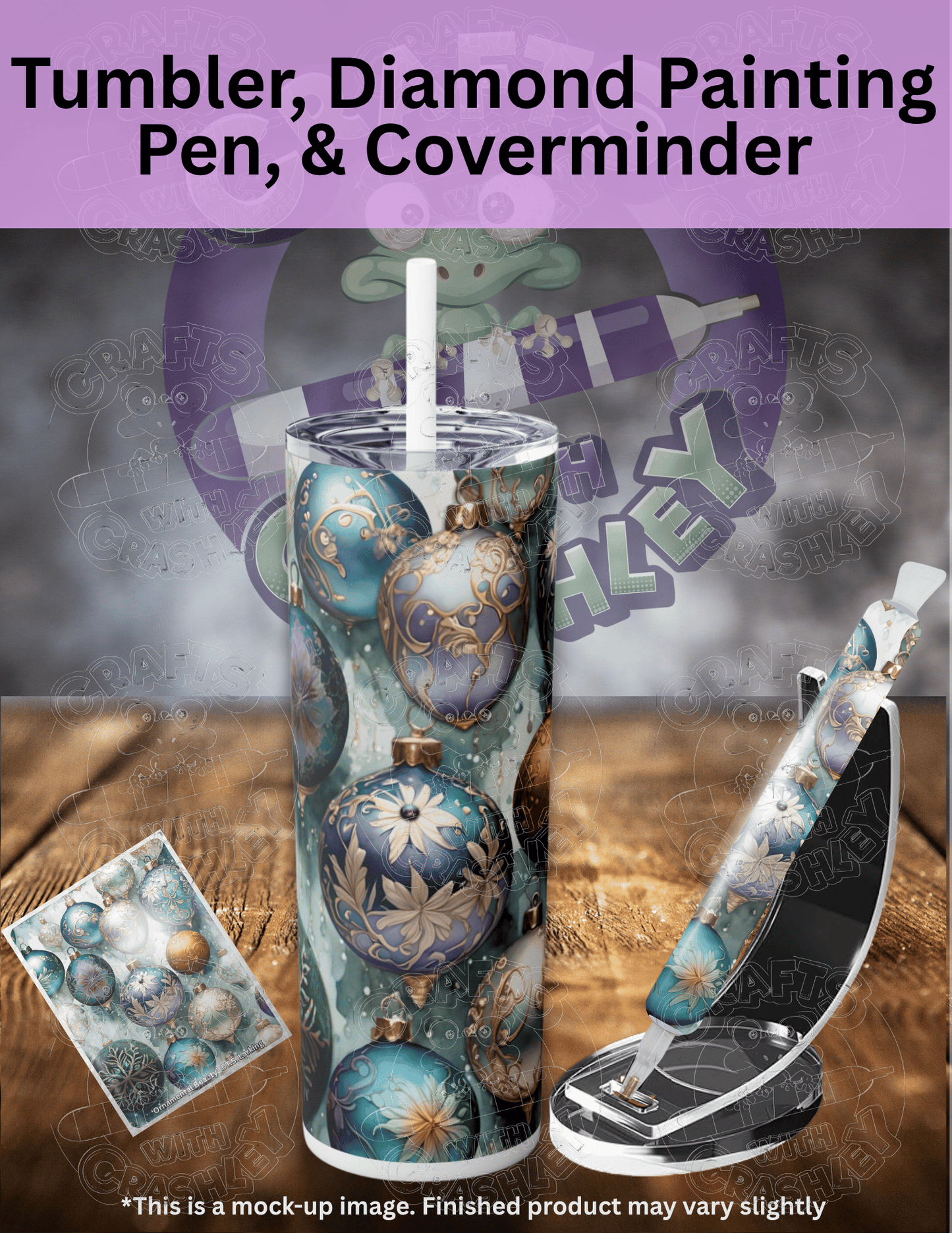 "Ornamental Beauty" by ©T.S. Larking Premium Accessories for Diamond Painting