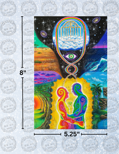 "Soulmates" by Becca Tindol Decorative Diamond Painting Release Papers