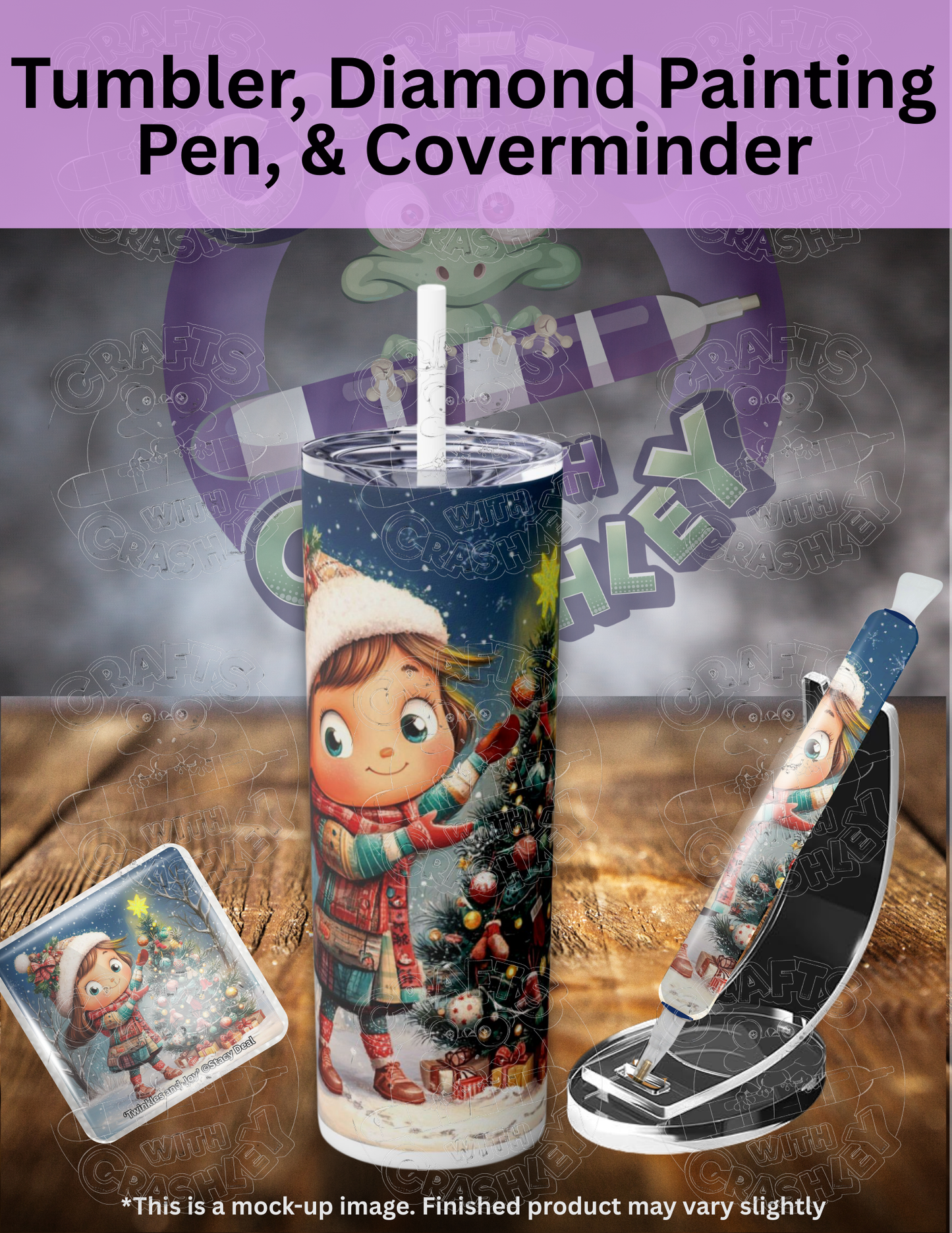 "Twinkles and Joy" by ©Stacy Deal Premium Accessories for Diamond Painting