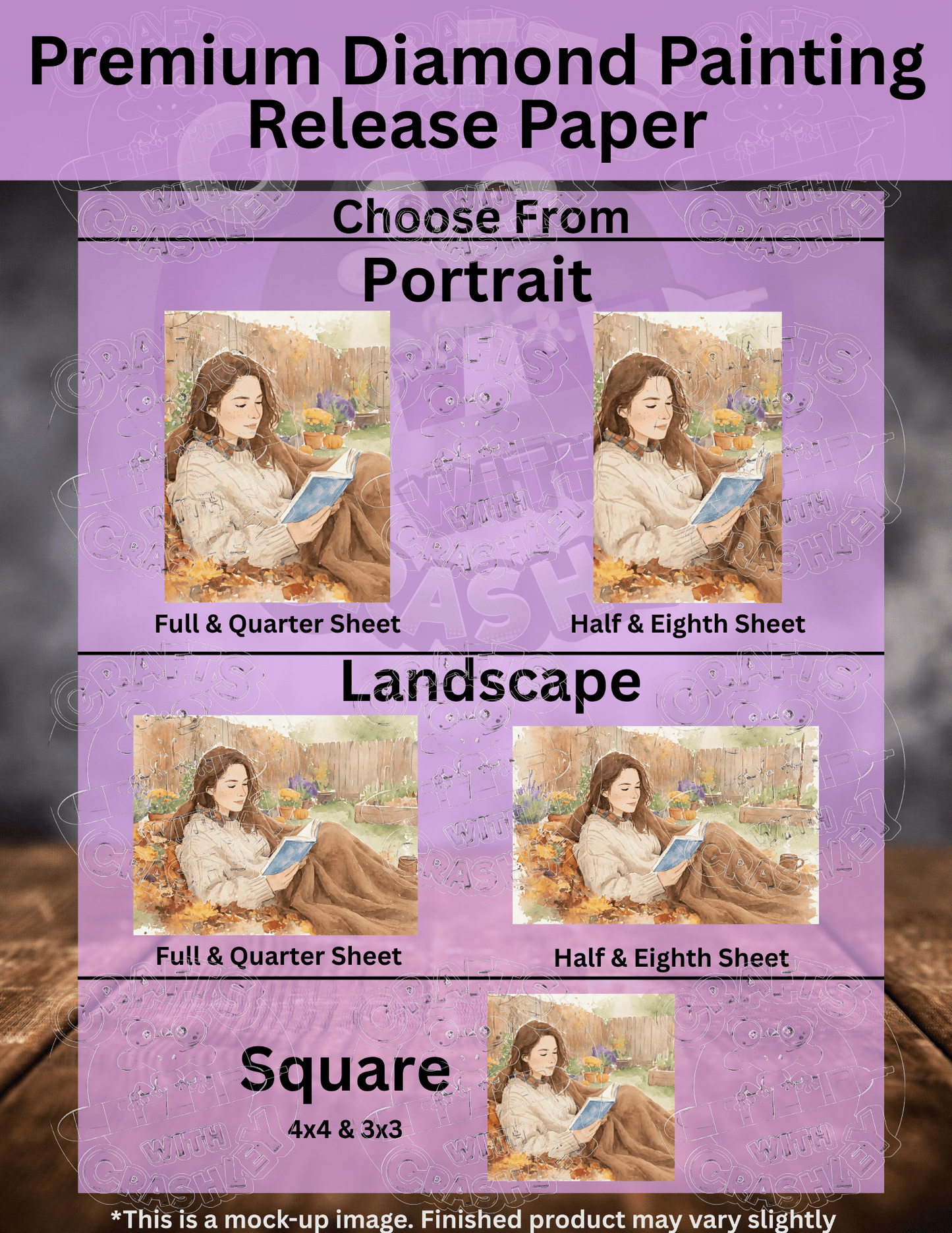 "Cozy Story Time" Premium Accessories for Diamond Painting