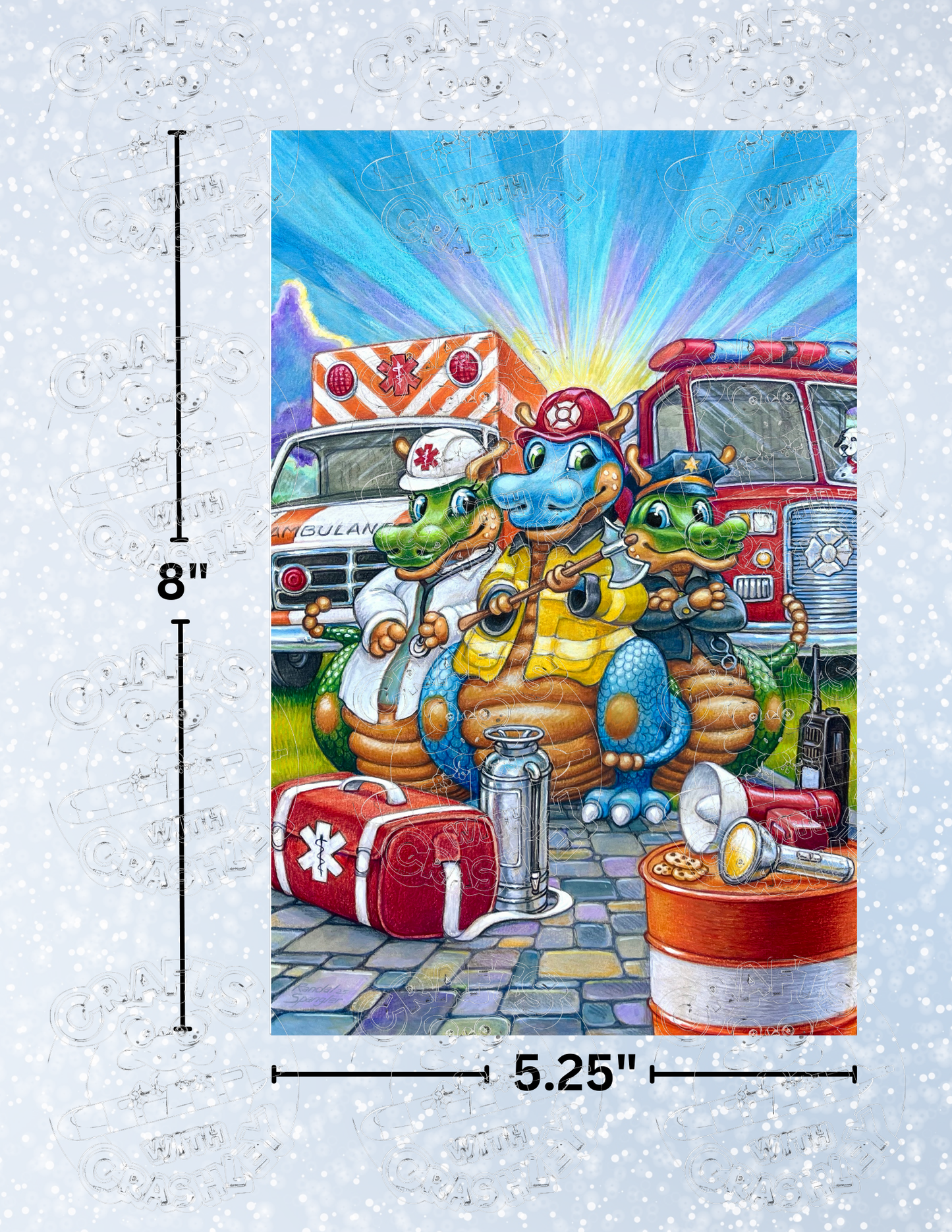 Product Bundle "First Responder Heroes" by ©Randal Spangler