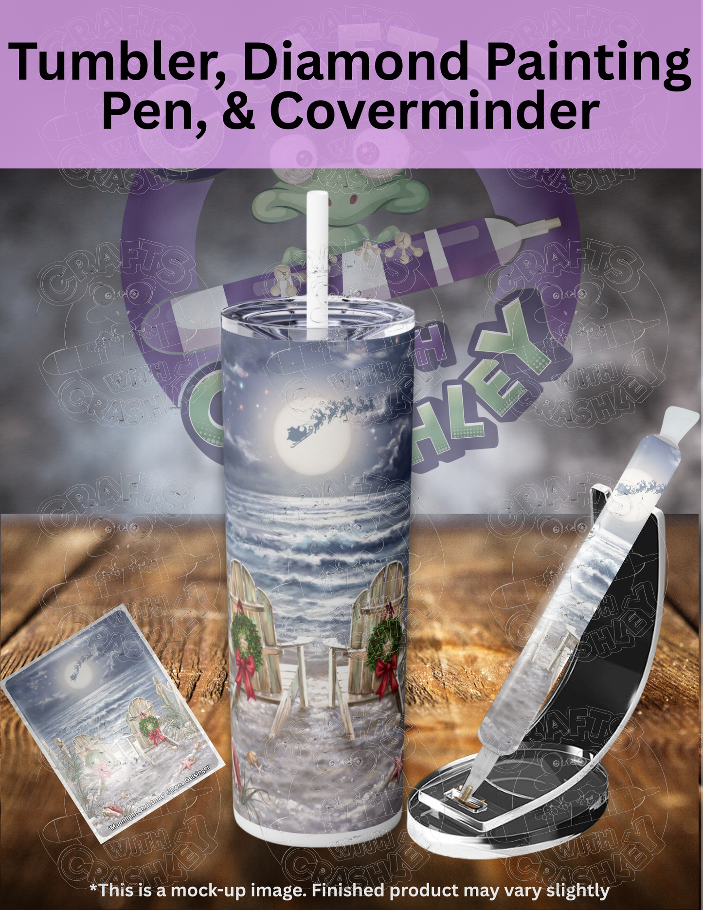 "Moonlight Christmas" by ©Dona Gelsinger Premium Accessories for Diamond Painting