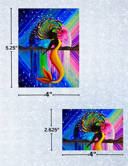 "Spirit of the Sea" by ©Deborah Malcolm Decorative Diamond Painting Release Papers