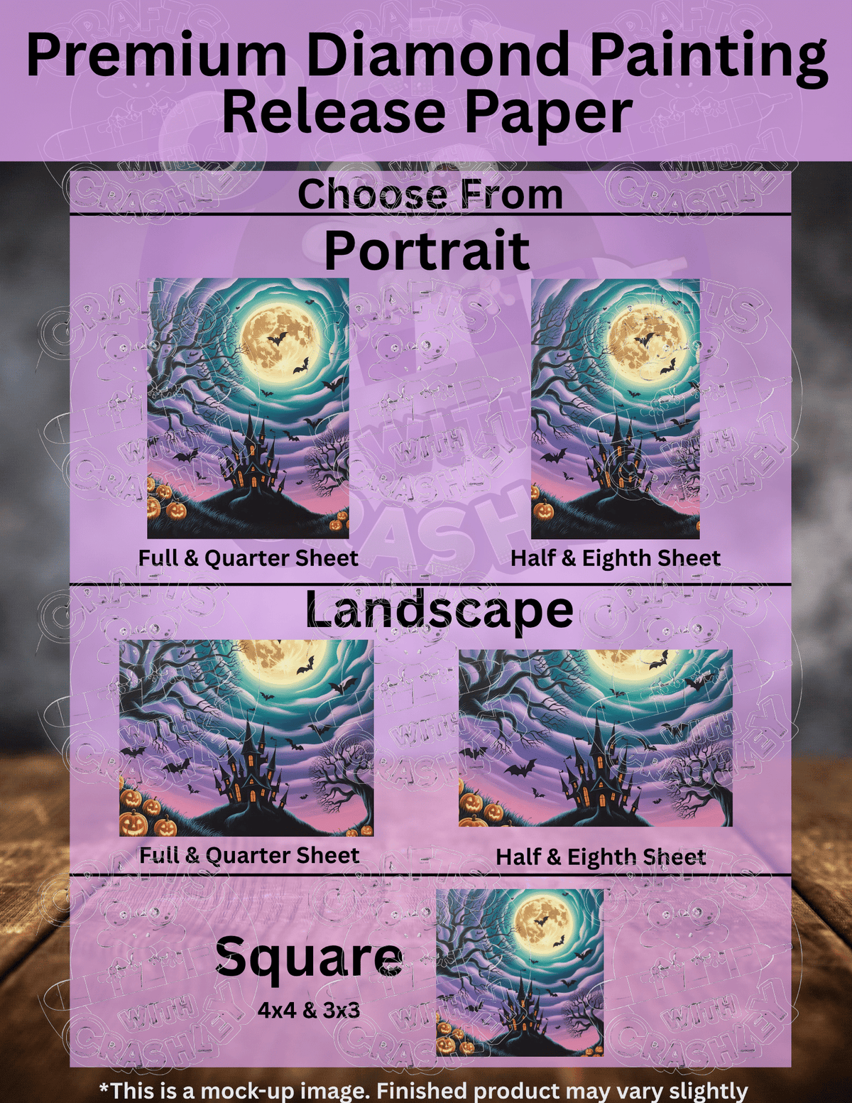 "Spooky Castle" Premium Accessories for Diamond Painting