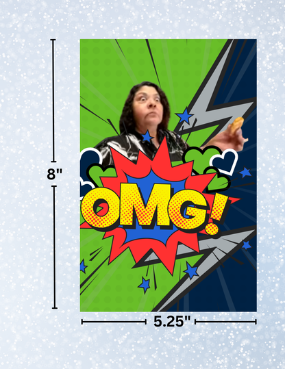 "OMG Berta" Decorative Diamond Painting Release Papers