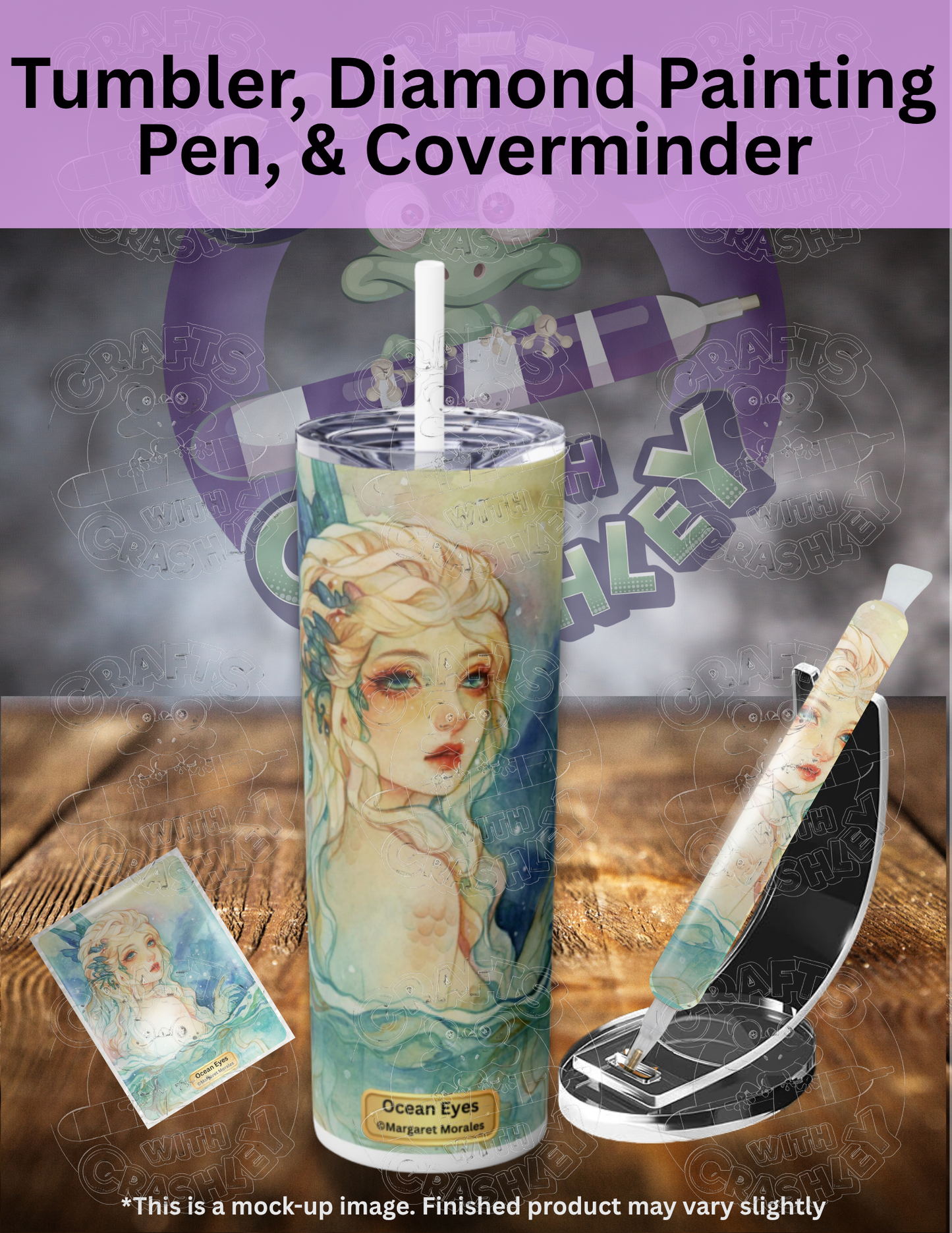 "Ocean Eyes" by ©Margaret Morales Premium Accessories for Diamond Painting