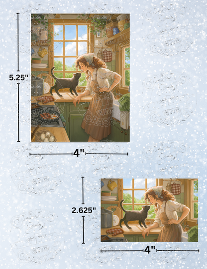 "Breakfast Buddies" By ©Ivy Dolamore Decorative Diamond Painting Release Papers