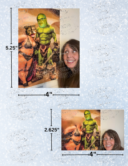 "Look What I Did" Decorative Diamond Painting Release Papers