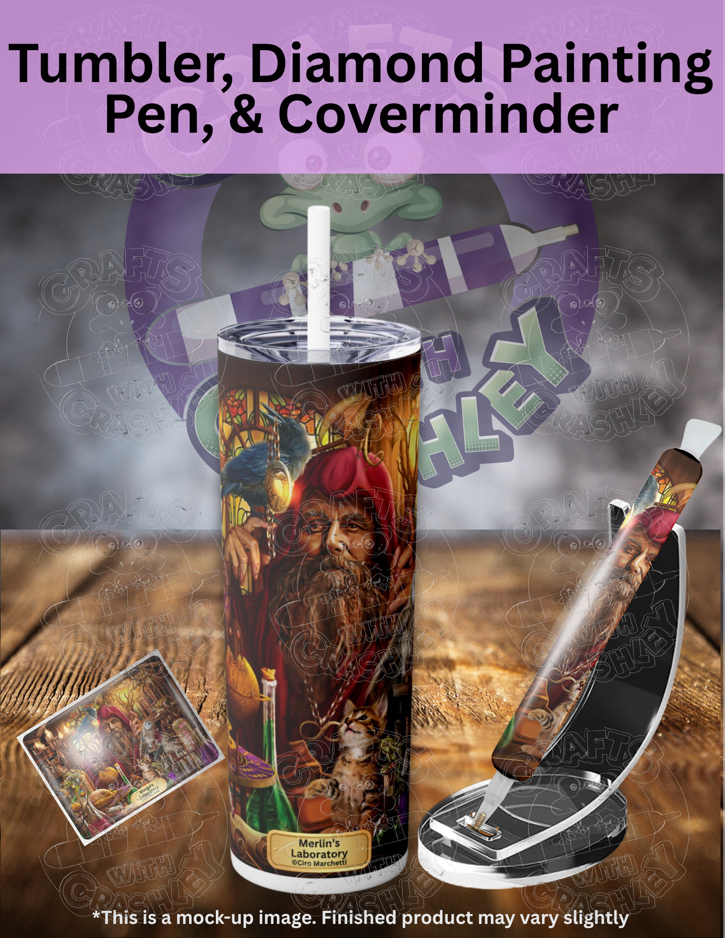 "Merlin's Laboratory" by ©Ciro Marchetti Premium Accessories for Diamond Painting