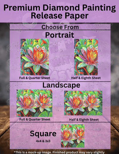 "Water Lilies Extravaganza" by ©Peggy Collins Premium Accessories for Diamond Painting