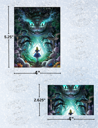 "Into Wonderland" by ©JoJoes Art Decorative Diamond Painting Release Papers