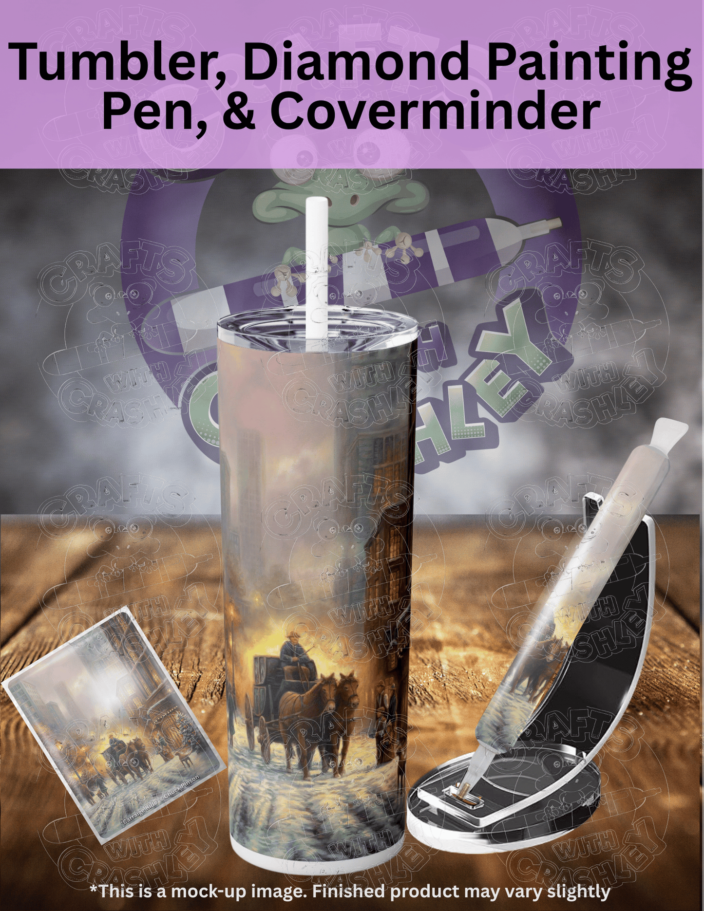 "Carraige Ride" by ©Chuck Pinson Premium Accessories for Diamond Painting