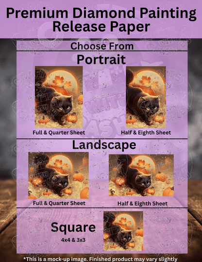 "Halloween Cat" by ©Puffygator Premium Accessories for Diamond Painting