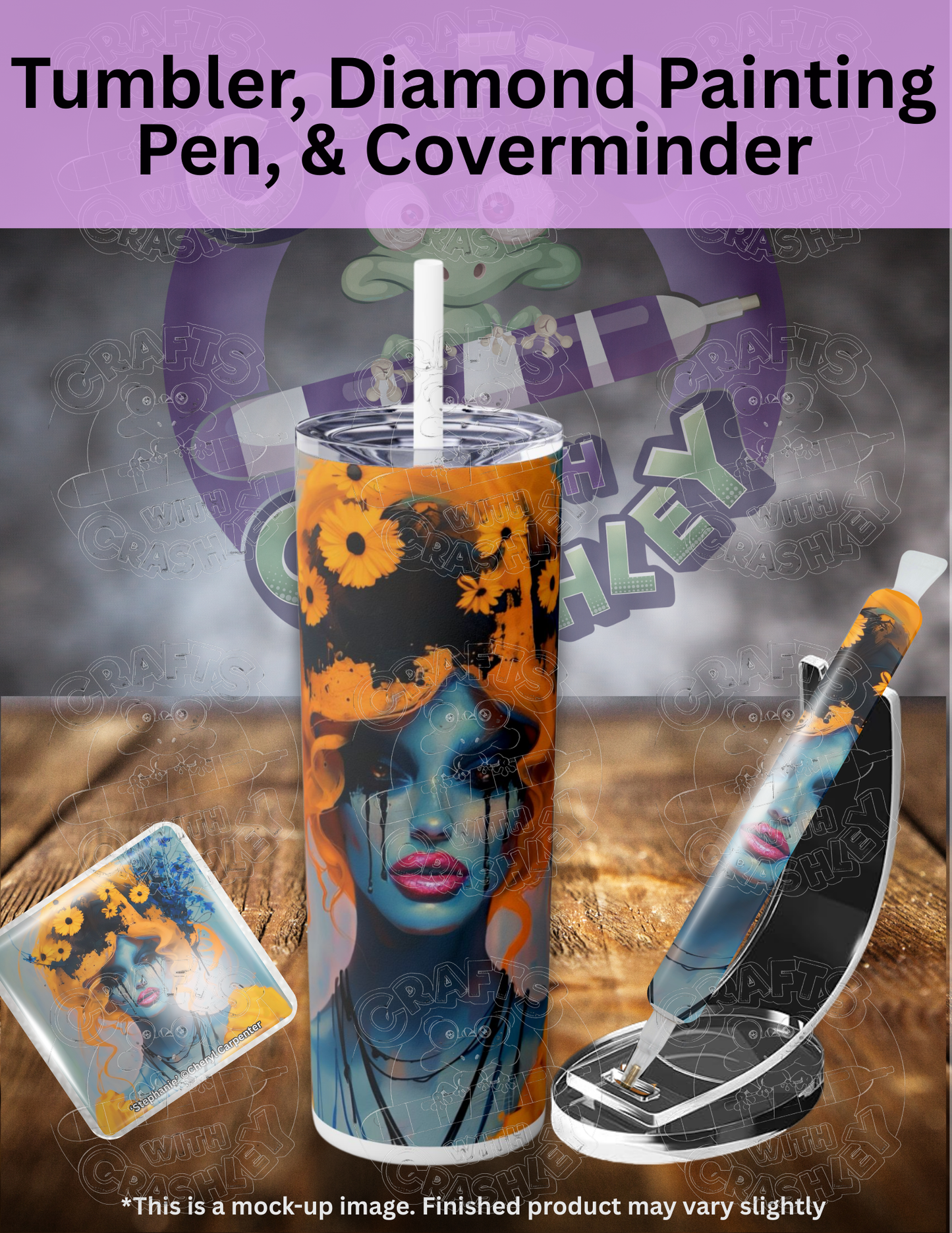 "Stephanie" by ©Cheryl Carpenter Premium Accessories for Diamond Painting