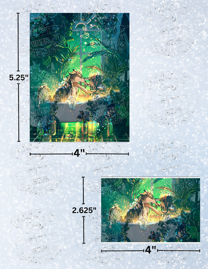 "Bathtime" by ©Yuumei Decorative Diamond Painting Release Papers