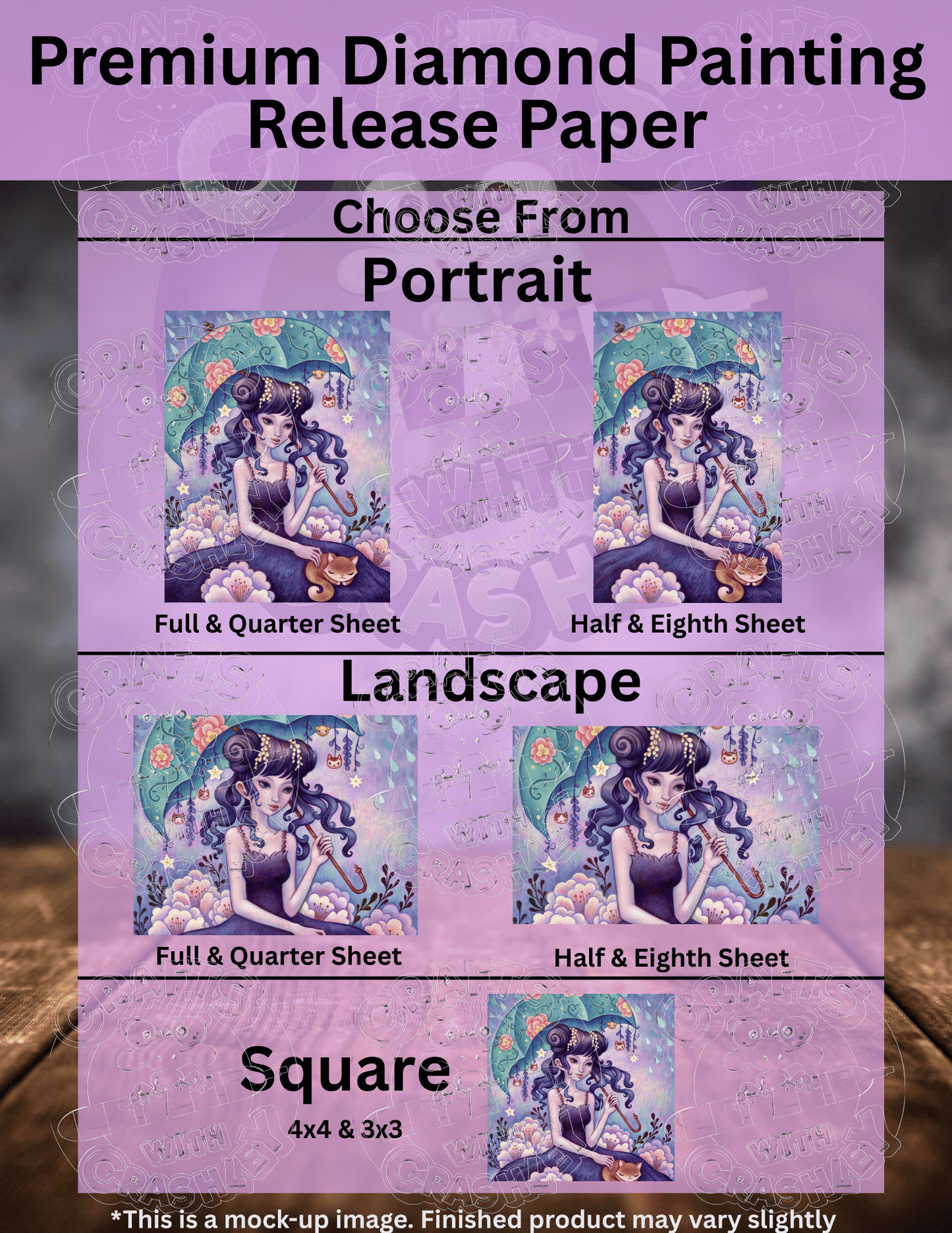 "Kasa" by ©Jeremiah Ketner Premium Accessories for Diamond Painting