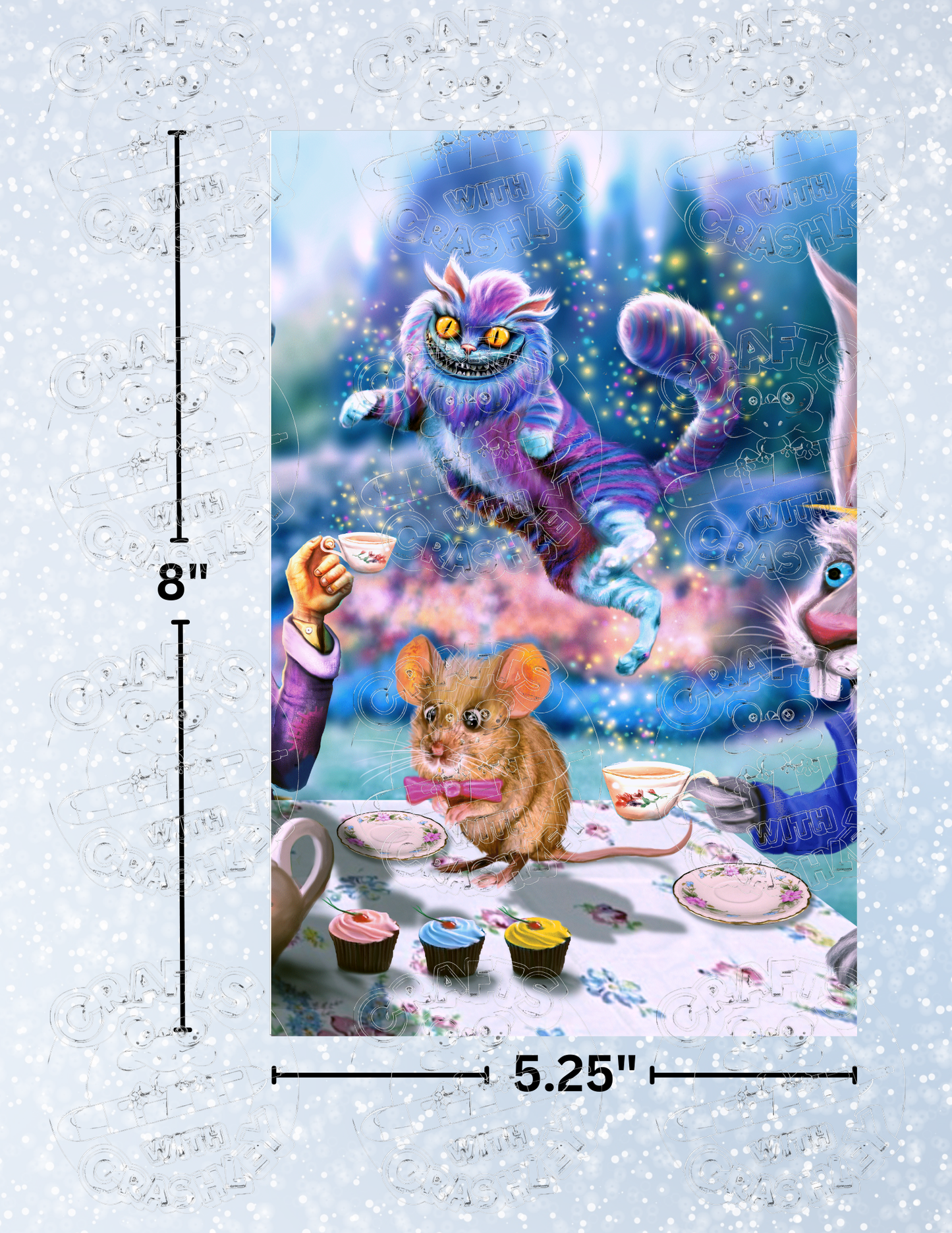 "The Tea Party" by ©Anthony Christou Premium Decorative Release Papers for Diamond Painting