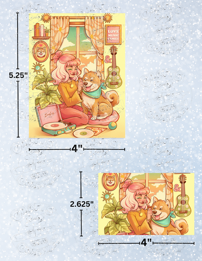 "Love, Music, & Family" by ©Mrs Butter D Decorative Diamond Painting Release Papers