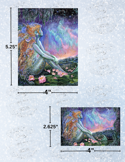 "Mermaid Pool" by ©Josephine Wall Decorative Diamond Painting Release Papers