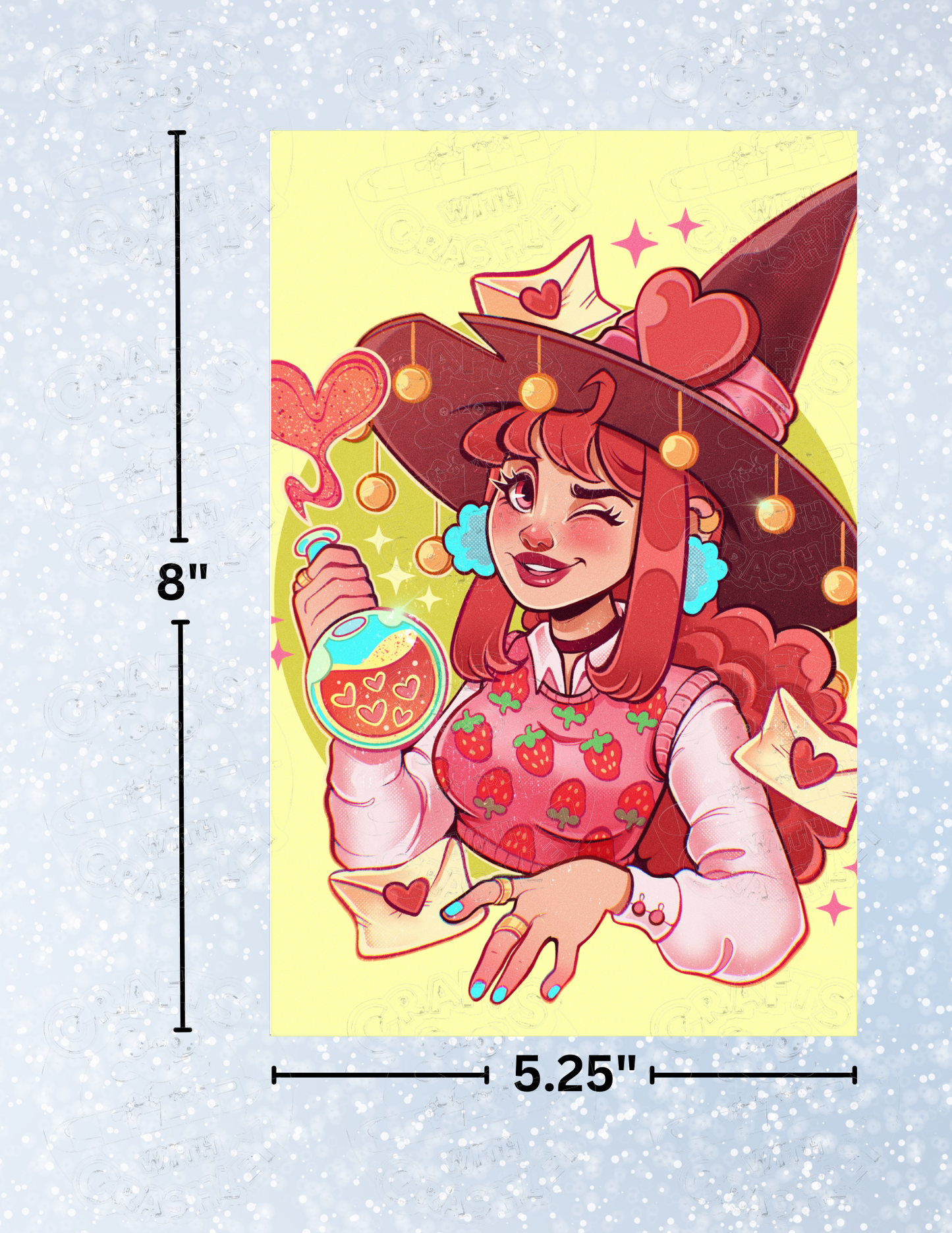 "Love Witch" by ©Mrs Butter D Premium Decorative Release Papers for Diamond Painting