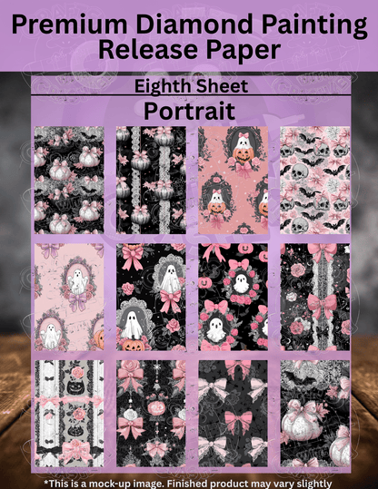 Gothic Pink Combo Pack Premium Release Paper for Diamond Painting