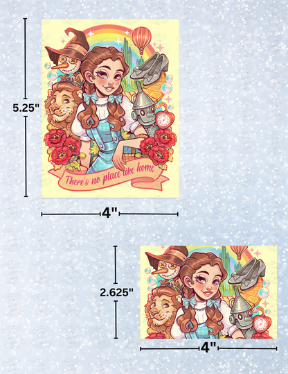 "Wizard of Oz" by ©Mrs Butter D Decorative Diamond Painting Release Papers