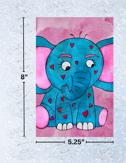 "Ellie" by ©Cheryl Carpenter Premium Decorative Release Papers for Diamond Painting