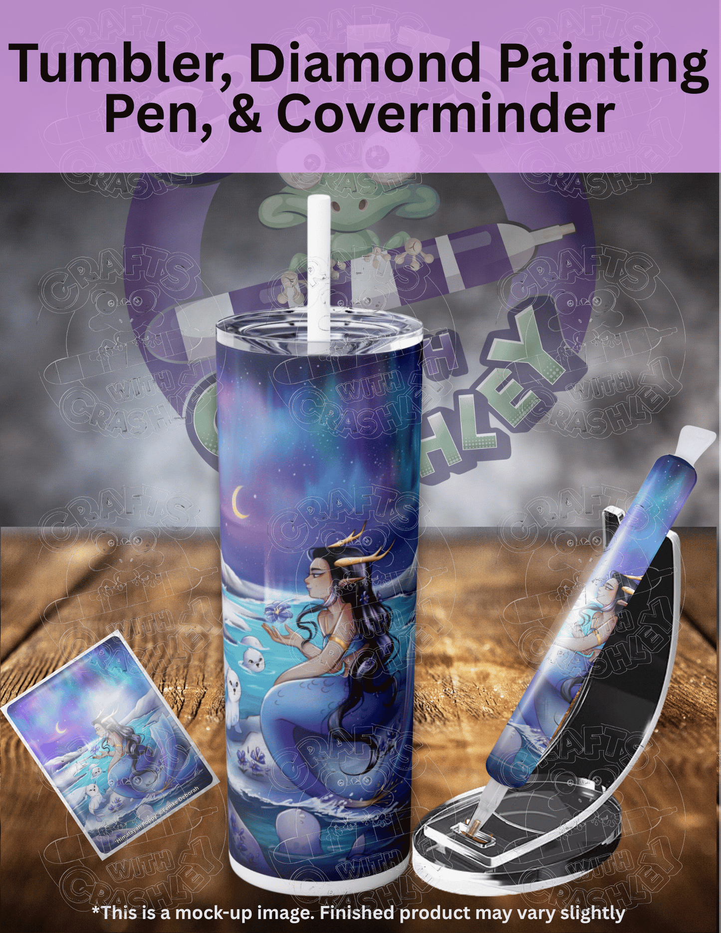 "Himalayan Poppy" by ©Femke Deborah Premium Accessories for Diamond Painting