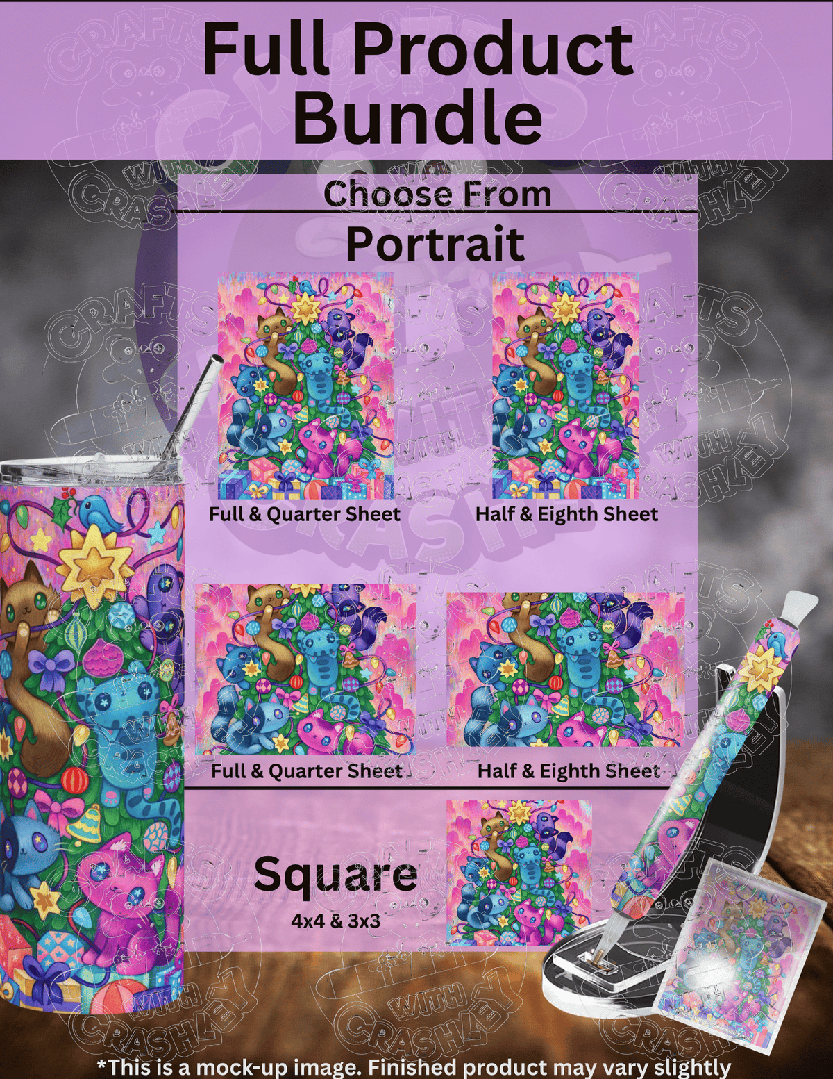 "Neko Cat Tree" by ©Jeremiah Ketner Premium Accessories for Diamond Painting