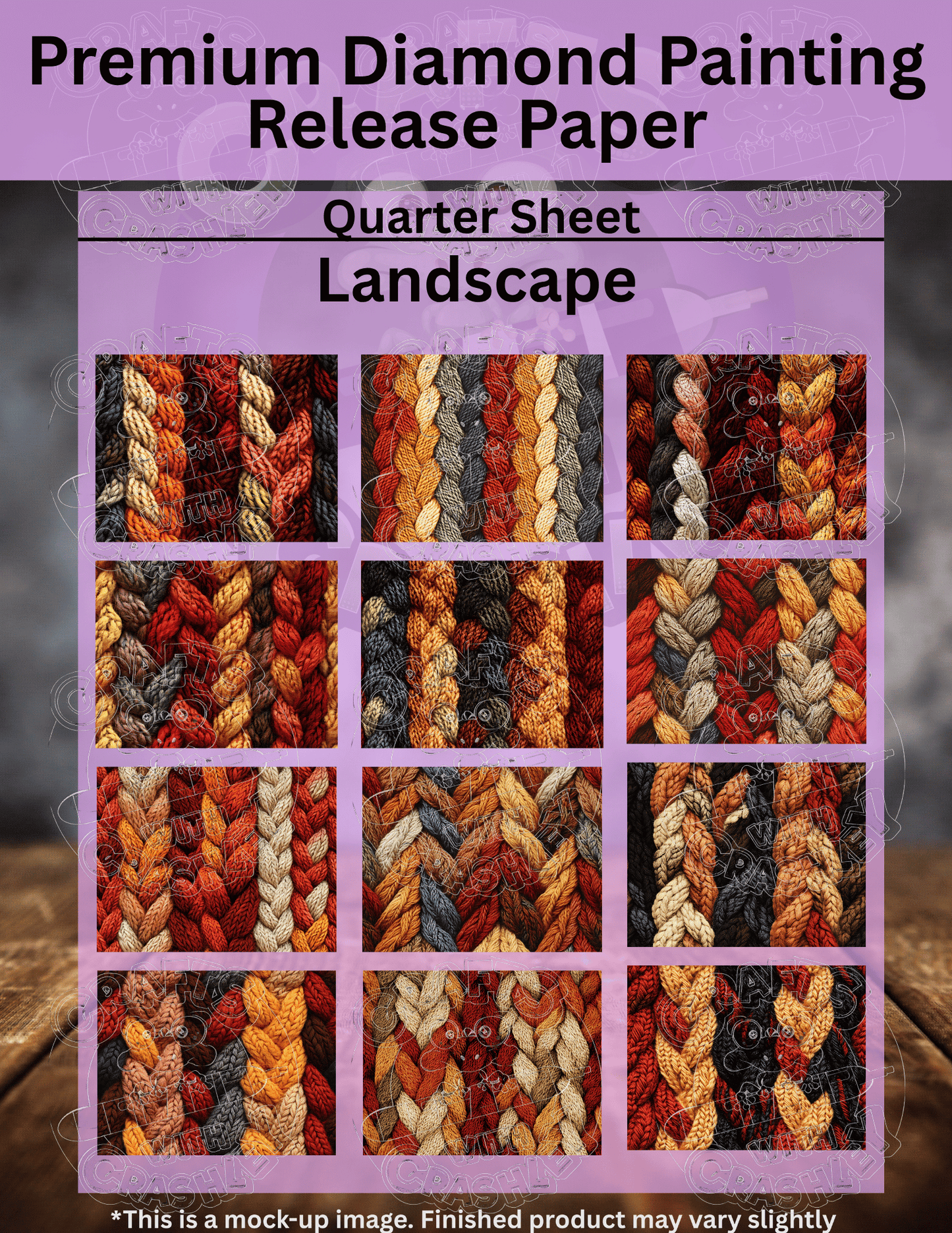Woven in Warmth Combo Pack Premium Release Paper for Diamond Painting