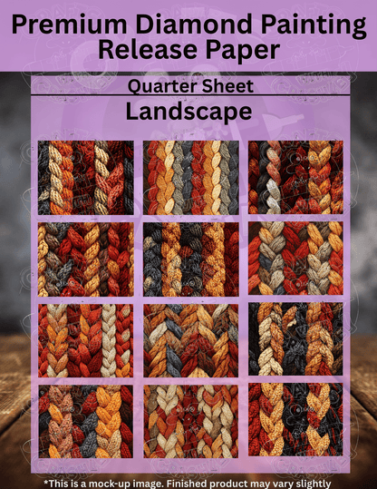 Woven in Warmth Combo Pack Premium Release Paper for Diamond Painting