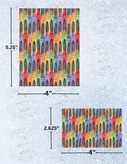 Product Bundle "Stacked Crayons" by ©Sara Anne Creations