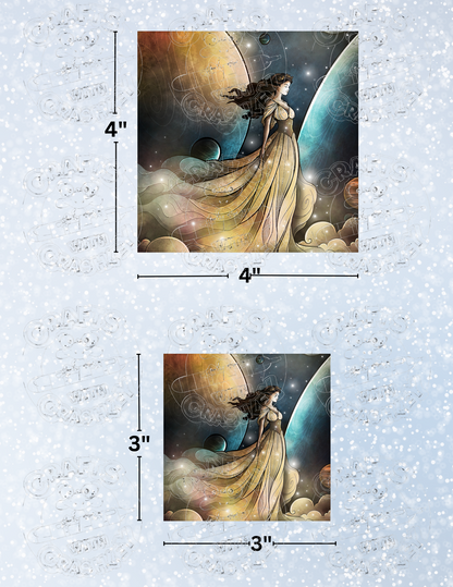 "Heir of Heaven" by ©Mandie Manzano Decorative Diamond Painting Release Papers